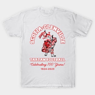 100 Years of SGHS Tartan Football T-Shirt